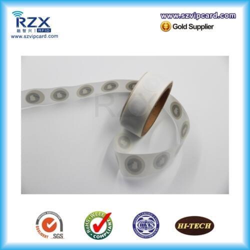500pcs paper roll printable 30mm 13.56Mhz NFC sticker MIFARE Ultralight EV1 RFID Tag