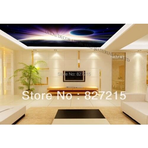 U-5025 universal explosion printing ceiling tiles with led buld for kitchen and living room decoration