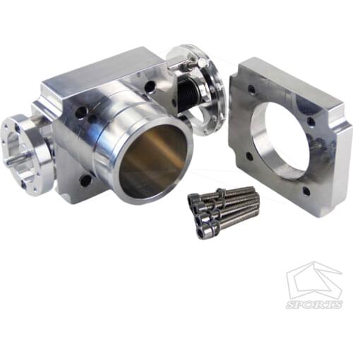 70MM THROTTLE BODY PERFORMANCE INTAKE MANIFOLD BILLET ALUMINUM HIGH FLOW