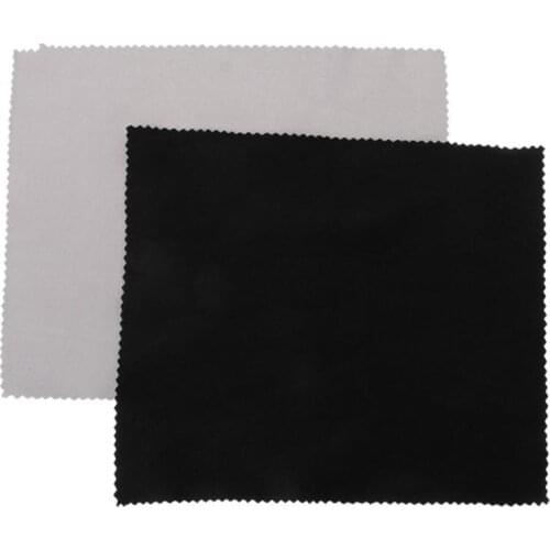 1/5pcs Portable Glasses Cloth Microfiber Cleaner Cloths Cleaning Glasses Lens Clothes Black Eyeglasses Cloth Eyewear Accessories
