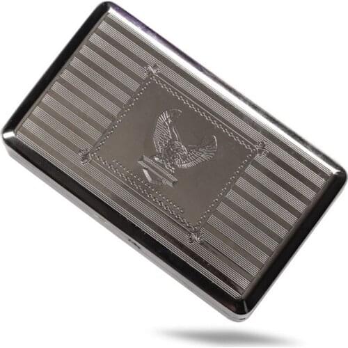 100*60*28mm Portable tobacco Cigarette Case Multifunctional with Paper Holder Tobacco Box Humidor Container Smoking Pipe Tool