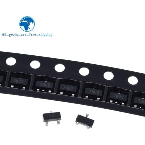 100PCS 2N7002 2N7002LT1G MOSFET N-CH 60V 300MA SOT-23
