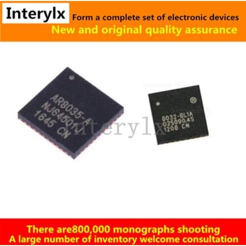 2PCS AR8032-BL1A AR8033-AL1A AR8035-AL1A AR8121-AL1E AR8161-AL3A AR8236-AL1A AR8327-AL1A AR9285-AL1A AR9331-AL3A AR9341-DL3A QFN