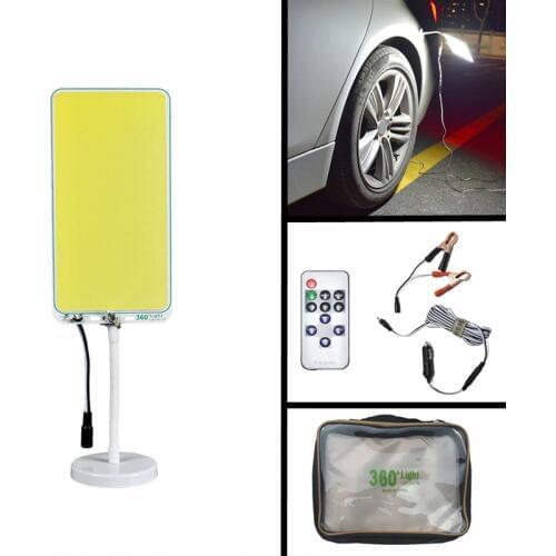 360light 300w 12V led camping light outdoor remote control camping lantern with magnet for Repairing the car fill light Party