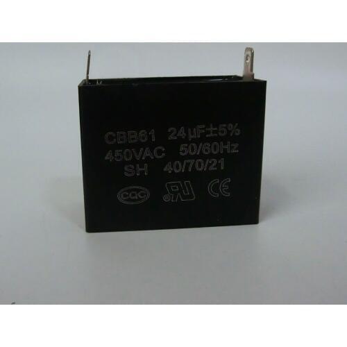 Kiger CBB61 fan capacitor start capacitor 24uf,450V ,50/60Hzsingle insert