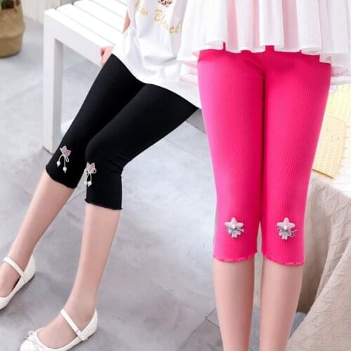 Girls leggings summer new model cotton pants children cotton girls pants