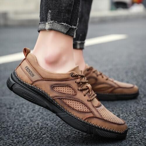 Summer sapatenis loafers masculino zapatos shoe sport black shoes shoes-for-men man men sneakers para mesh formal leather de