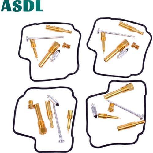 Motocycle Parts Carburetor Rebuild Repair Kit Jet Needle Float Needle Valve Gasket For Honda CBR22 22 Sapphire Wasp 250