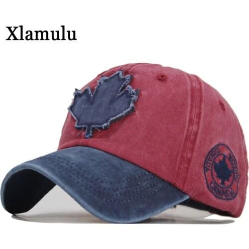 Cotton Gorras Brand Canada Flag Men Baseball Cap Of Canada Hat Mens Snapback Bone Adjustable Wonmen Baseball Hat Snapback Hats