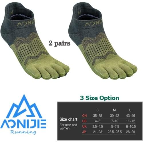 Toe Socks 2021 New Ultra Run Lightweight No-show Blister prevention Five Fingers Running Basketball Yoga Socks Men 2 Pairs