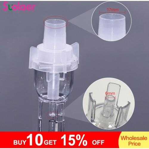 Disposable Medical Atomized Cup Air Compressor Nebulizer Medicine Bottle Tank Home Health Care Allergy Inhaler Aerosol Medicatio