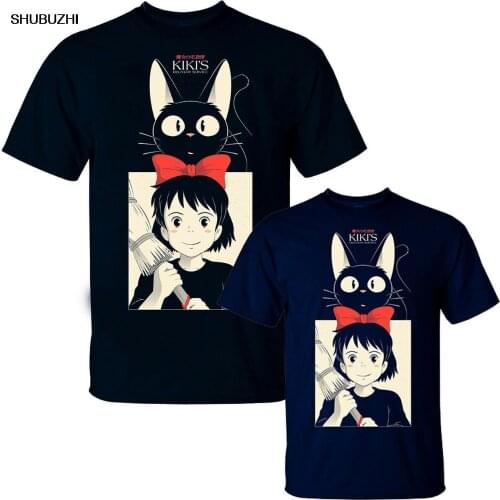 Anime Kikis Delivery Service V1 Majo No Takky Bin T Shirt All cotton tshirt men summer fashion t-shirt euro size