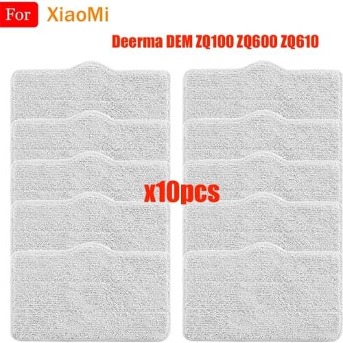 Mop Cleaning Pads For XiaoMi Deerma DEM ZQ100 ZQ600 ZQ610 Handhold Steam Vacuum Cleaner Mop Cloth Rag Replacement Accessories