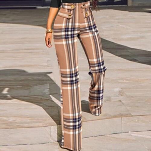 WYUIT Women's Straight Trousers