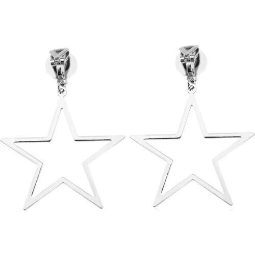 Grace Jun Wholesale Clip on Earrings No Pierced for Women Hot Sale Fashion Cuff Ear Clip Fashion Jewelry Accessory Not Allergy