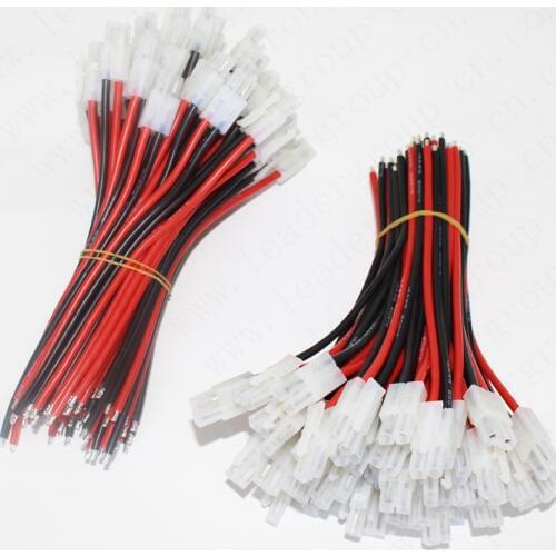 100 PCS/Lot High Quality Gold Tamiya Connector & Lead Male & Female Set for RC Part