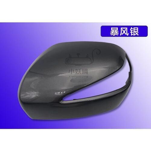 For Honda Odyssey 2009-2013 2PCS Car Side Door Rearview Mirror Protect Frame Cover Trim Replacement Case Shell Car Styling