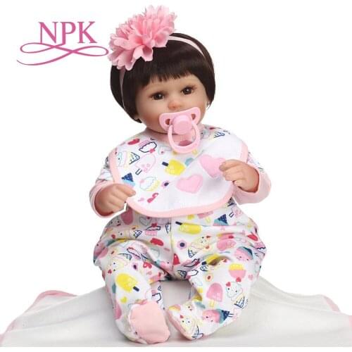 40CM bebe doll reborn lifelike lovely premmie baby doll realistic reborn baby playing toys for kids Christmas Gift very soft
