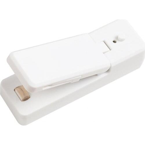 50% Hot Sale Sealing Machine USB Charging Magnetic Bottom Bag Sealer Heating Plastic Bag Sealing Machine Home Supplies