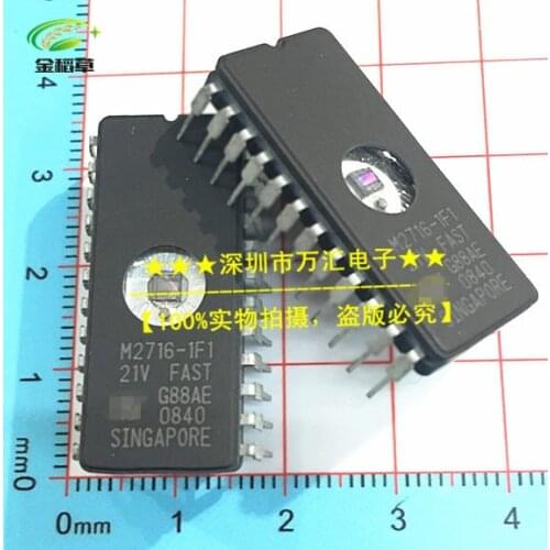 Free Shipping 5PCS M2716-1F1 2716 Memory UV EPROM IC NEW