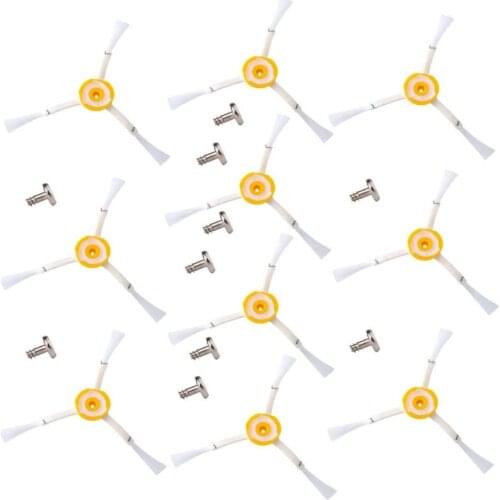 10pcs Side Brush 3 Armed For iRobot Roomba 800 Series 860 870 880 900 series 980 Robot Vacuum Cleaner Parts Accessories