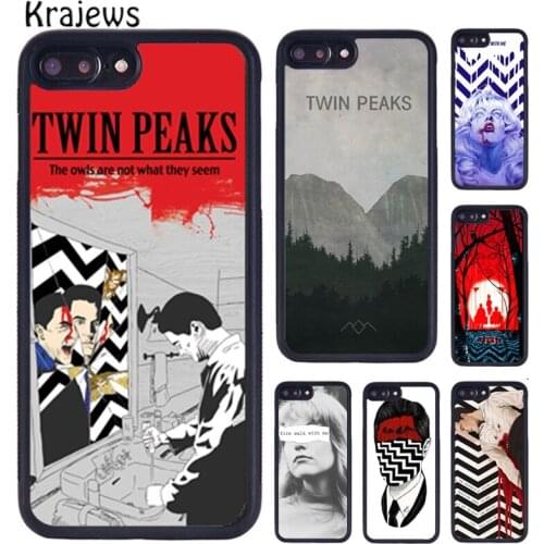 Krajews TWIN PEAKS fire walk with me Mobile Phone Case For iPhone X XR XS 11 12 Pro MAX 5 6 7 8 Plus Samsung S5 S6 S7 S8 S9 S10