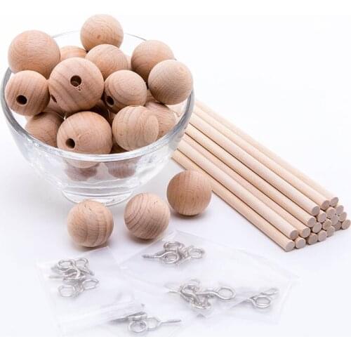 Baby Toys 10pcs Crib Rattles Bracket Set Infant Mobile Bed Bell Bracket Newborn Baby Products Beech Wooden Holder Accessories