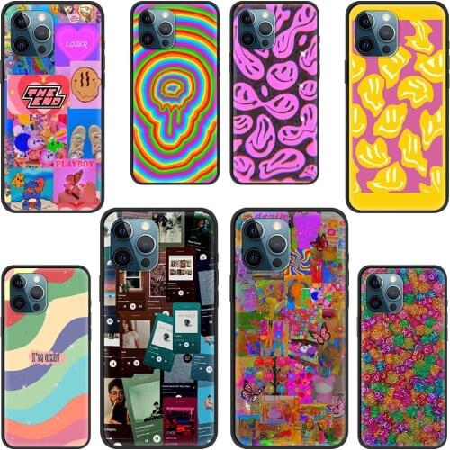 Indie Kid Case For iPhone 12 Mini 11 Pro Max X XR XS Max 7 8 Plus Soft Bumper TPU Back Cover