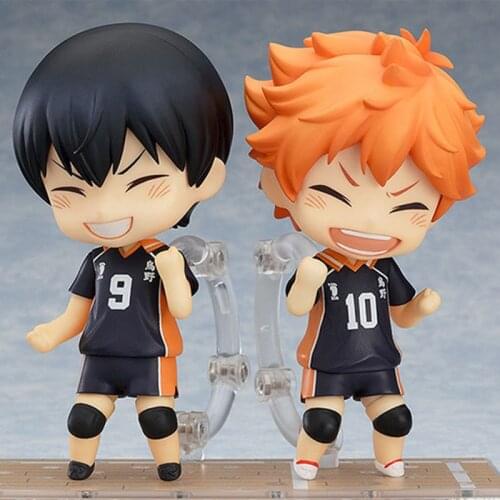 Haikyu Anime Figures Hinata Shoyo #461 Kageyama Tobio #489 Action Figures Cute Toys Collector Brinquedos Sport Doll Figurine Toy