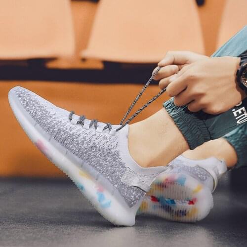 Shoes Men 2020 Mens Summer Breathable Shoes Fashion Men Sneakers New Casual Sport Shoe Breathabl Air Mesh