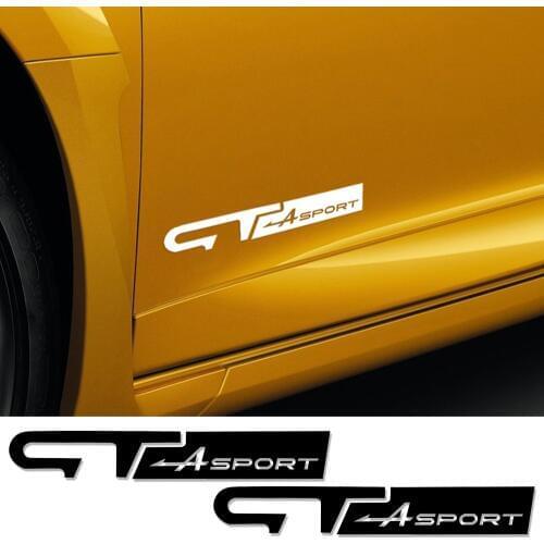 Door Racing Side Decal Car Sticker For Renault Sport Clio Megane Logan Fluence Scenic Sandero Captur Laguna Latitude Accessories