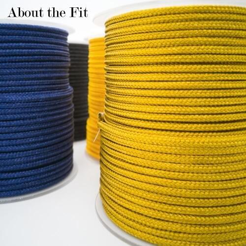Nylon Beads Cords 3mm 30M/Roll For Jewelry Making Fashion Bracelet Braided Accessories Wholesale Artificial Silk Plastic Thread