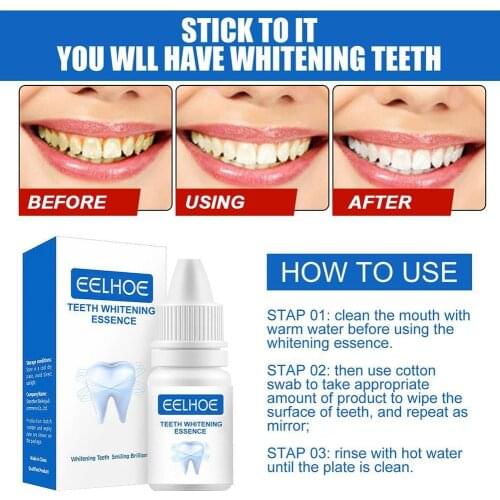 Teeth Whitening Beautiful Tooth Cleanser Essence Powder Oral Fresh Breath Clean Remove Teeth Stains Hygiene Whiten Plaque O Q0P6