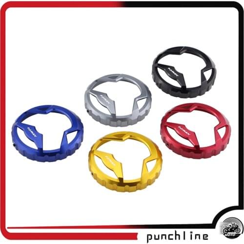 Fit For YAMAHA NMAX 155 N-MAX 125 N-MAX 155 NMAX 150 2015-2019 Accessories Parts oil cover of the tank alloy fuel tank cap