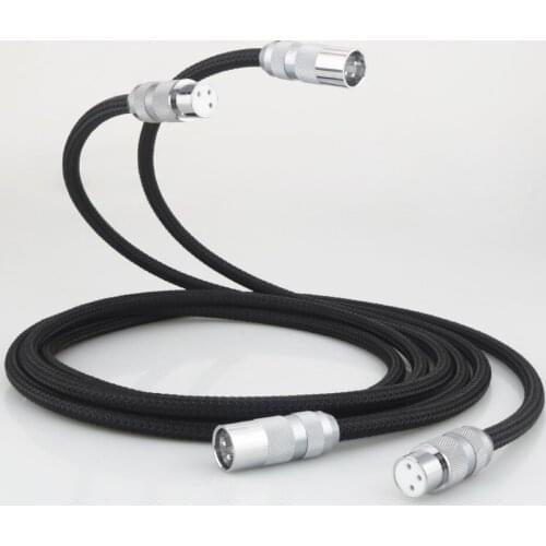 Hi End Viborg OFC Multiple pure copper XLR balanced Interconnect cable HIFI XLR Male to Female Extension XLR Cable NO BOX