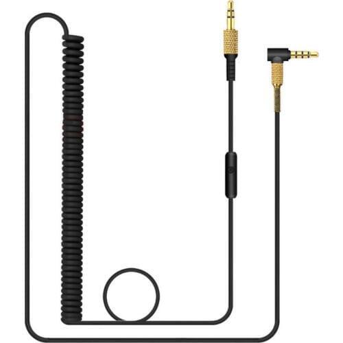 OOTDTY Spring Audio Cable Cord Line for Marshall Major II 2 Monitor Bluetooth Headphone Q81F