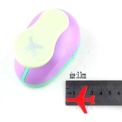 Aircraft DIY punch craft hole punch eva foam puncher Kids scrapbook paper cutter scrapbooking punches Embossing device