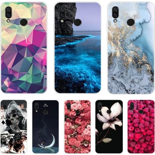 Silicone case for huawei Nova 3 3i 3e cases soft TPU cover for Nova3 nova3i INE-LX2 INE-LX9 funda Back cover Coque bumper shell