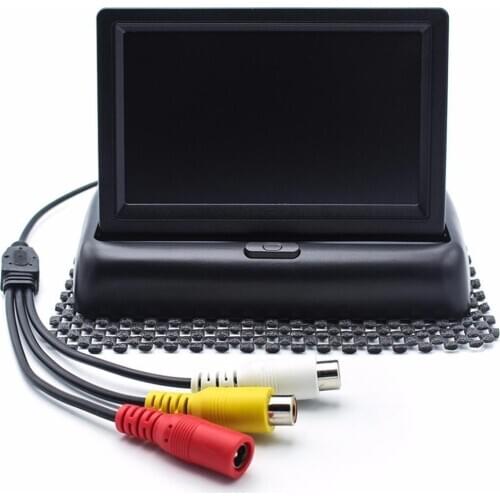 Professional 4.3inch Foldable Car Reverse Reversing Rearview Digital LCD Display Monitor Screen Car Accessories Supplies Product