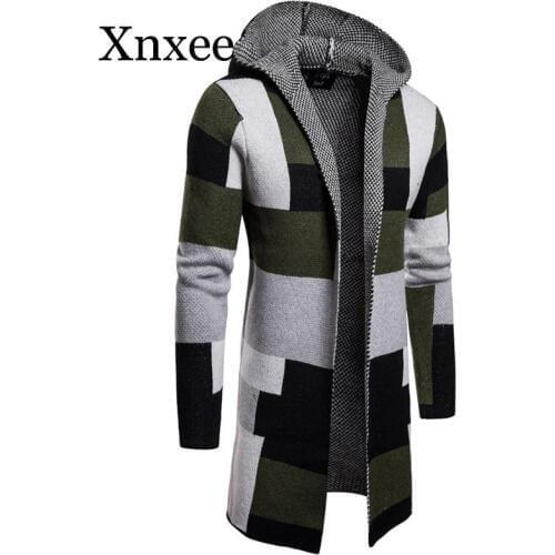 Мужские кардиганы с капюшоном Xnxee China At AliExpress