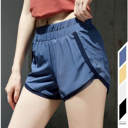 Womens Sports short loose Outdoor running casual summer exercise shorts with pocket GYM fitness leggings Yoga shorts