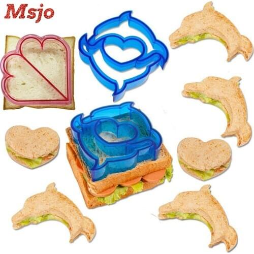 12pcs Sandwiches Mold Toast Bread Cartoon Making Mold Biscuit Plastic Cutting Mold DIY Gift For Kids Lunch Maker Cute Shape New