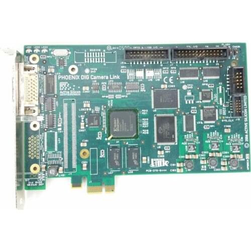 Active Silicon Phoenix AS-PHX-D24CL-PE1 Express Card Frame Grabber Used