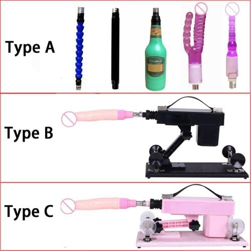 Newest Automatic Sex Machine With Dildo Attachments Female Masturbator Male Vibrator Pumping Gun Sex Toys For Adults Men Women