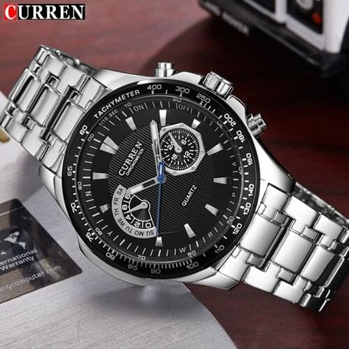 Curren Fashion Watch Mens Quartz Watch Mens Watches Sport Military Watches Men Relogios 8020 Drop Shipping