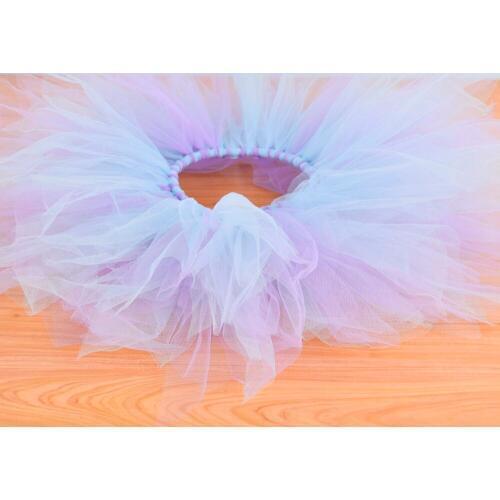 Baby Girls Fluffy Tutu Skirt Baby First Birthday Party Tutus Costume Girl Clothes School Performance Dance Tulle Skirt 0-12Y
