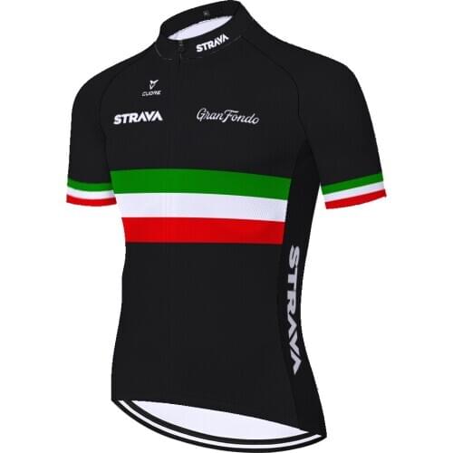 Cycling shirt Italy maillot ciclismo strava Pro Team bike shirt Spain Short sleeve cycling jersey camisa de ciclismo masculina