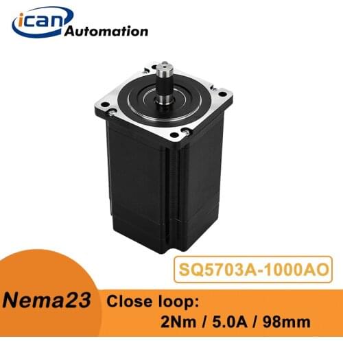 ICAN Nema23,Closed Loop 2Nm 5A 98mm Hybrid Step Servo Motor