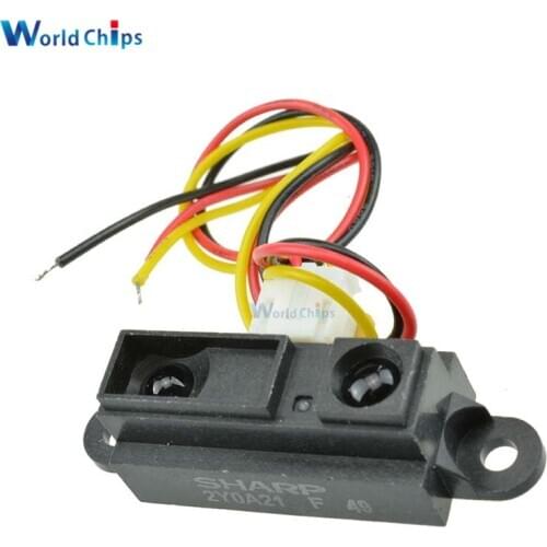 GP2Y0A21YK0F Distance Sensor Module 10-80cm Range Infrared IR Proximity Sensor Analog Outpute GP2Y0A21 Distance Sensor Board