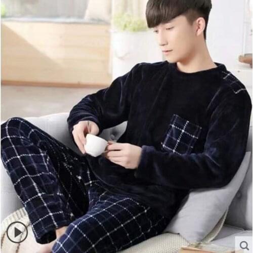 GWZXTD Men's Warm Pajamas